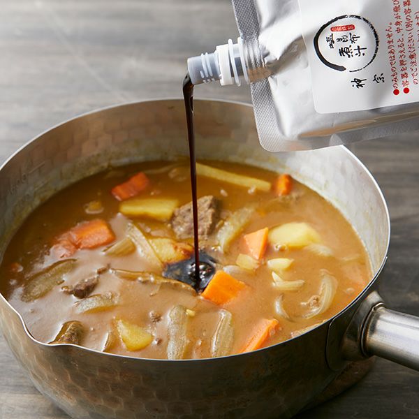 隠し味として少し加えるとコクが増したカレーに仕上がります