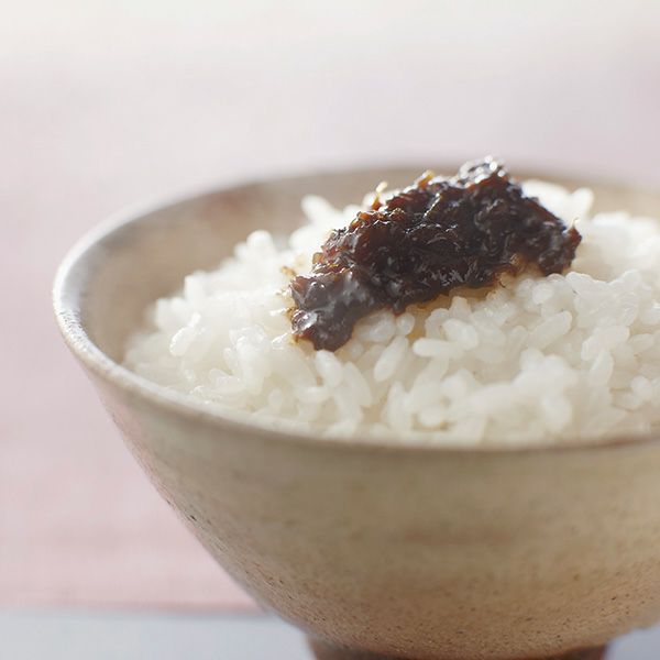ご飯にのせて