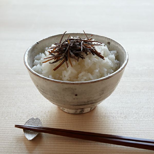 あたたかいご飯にのせて