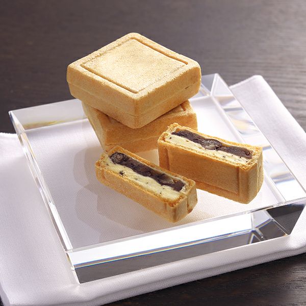 最中のバタークリームに混ぜて