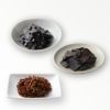 上から　利尻塩昆布 山椒入り、松茸昆布、ちりめん山椒