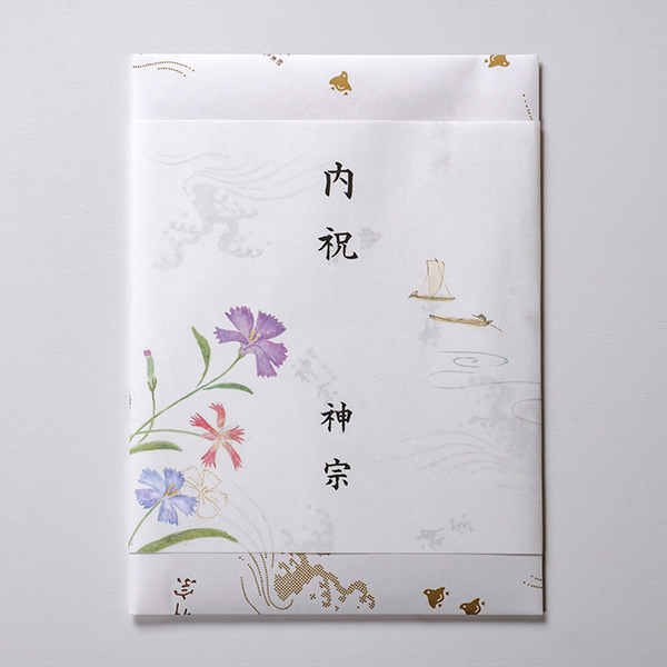 冬の掛け紙イメージ　※表書き・名入れ可