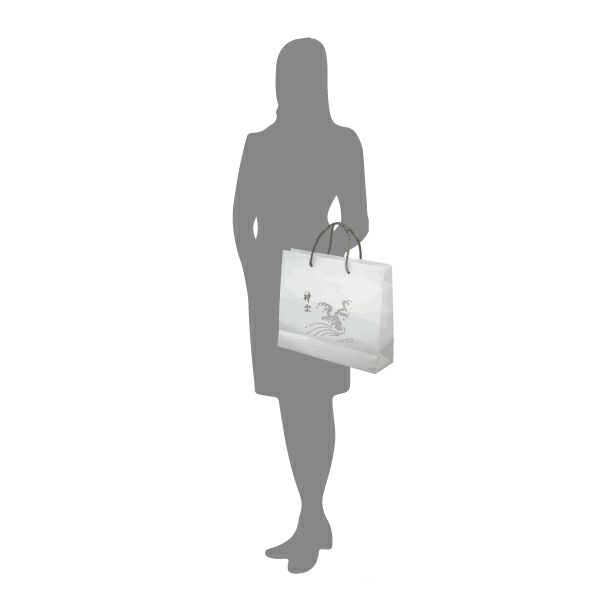 手提げ袋（弔事）サイズイメージ