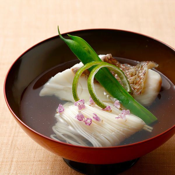 お吸い物に