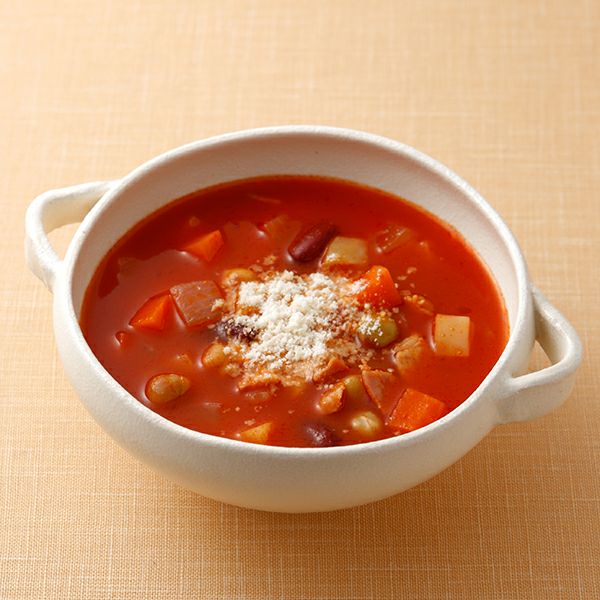 ミネストローネにも