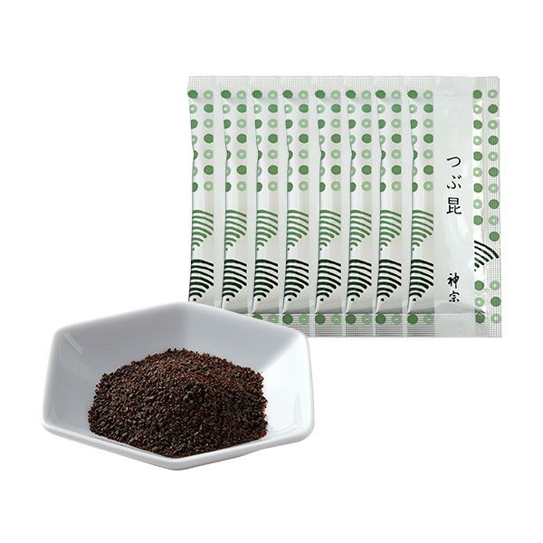 つぶ昆のスティックが8本入っています