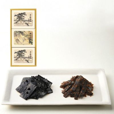 3個詰合せ（利尻塩昆布山椒入り2個、鰹昆布1個）【3CR-38】