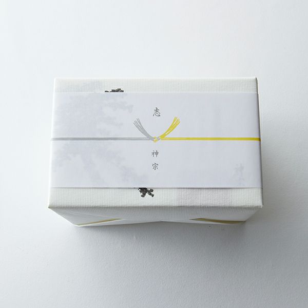 １個包み・2個包み・3個包み　外のし （弔事） イメージ　（画像は3個包み）