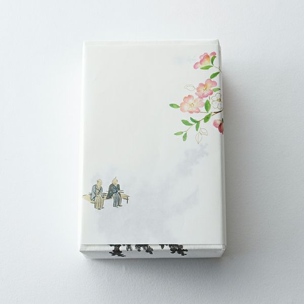 １個包み・2個包み・3個包み　外のし　春の掛け紙 イメージ　（画像は１個包み）