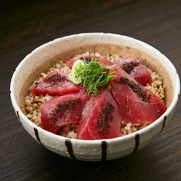 マグロの漬け丼に