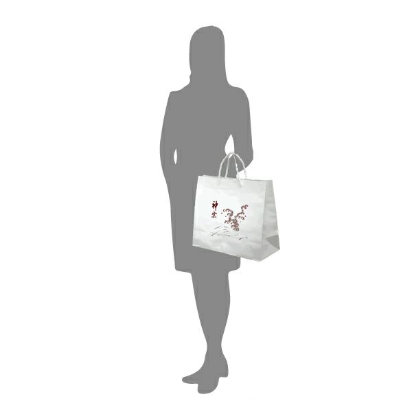 手提げ袋（慶事用）サイズイメージ