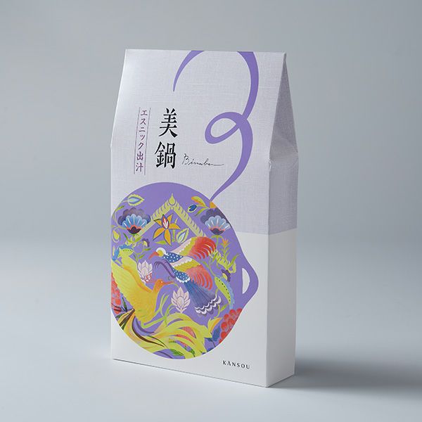 様々なお鍋の味わい体験を、国内外のアーティストによるイラストレーションで表現したコラボレーシ ョンパッケージです