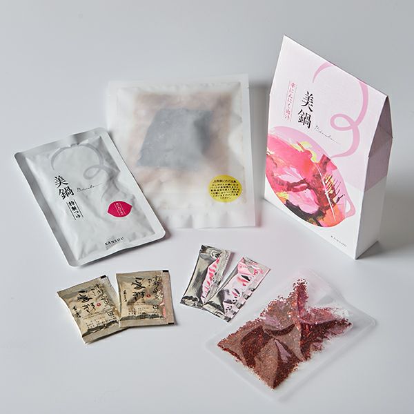 美鍋 辛にんにく出汁　商品内容