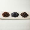 左から　ちりめん山椒・利尻塩昆布山椒入り・鰹昆布