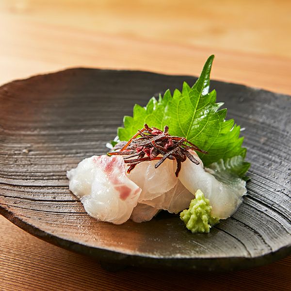 お刺身に添えて（細切り梅昆布）